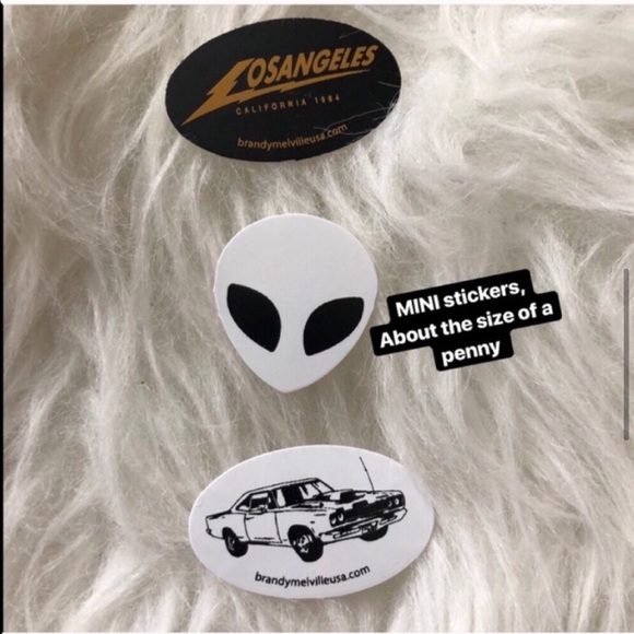 BRANDY MELVILLE STICKERS VSCO Laptop phone case cute y2k 2000’s bundle rare cute - Picture 6 of 11